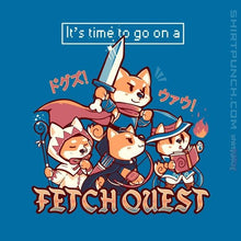 Load image into Gallery viewer, Shirts Magnets / 3&quot;x3&quot; / Sapphire It&#39;s Time To Go On A Fetch Quest
