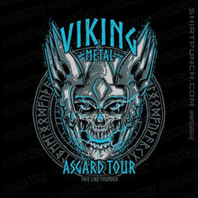 Load image into Gallery viewer, Secret_Shirts Magnets / 3&quot;x3&quot; / Black Viking Metal Sale
