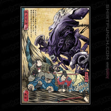 Load image into Gallery viewer, Daily_Deal_Shirts Magnets / 3&quot;x3&quot; / Black Aliens In Japan
