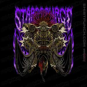 Daily_Deal_Shirts Magnets / 3"x3" / Black Starscourge Metal
