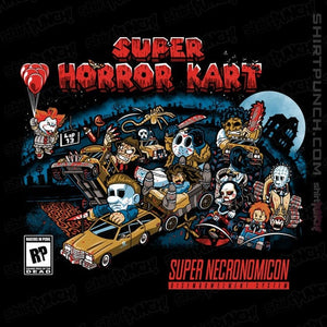 Daily_Deal_Shirts Magnets / 3"x3" / Black Super Horror Kart