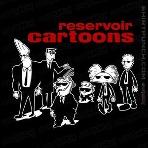 Daily_Deal_Shirts Magnets / 3"x3" / Black Reservoir Cartoons