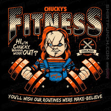 Load image into Gallery viewer, Daily_Deal_Shirts Magnets / 3&quot;x3&quot; / Black Chucky&#39;s Fitness
