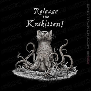 Secret_Shirts Magnets / 3"x3" / Black The Krakitten