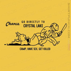 Daily_Deal_Shirts Magnets / 3"x3" / Daisy Go To Camp Crystal Lake