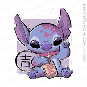 Shirts Magnets / 3"x3" / White Maneki Stitch