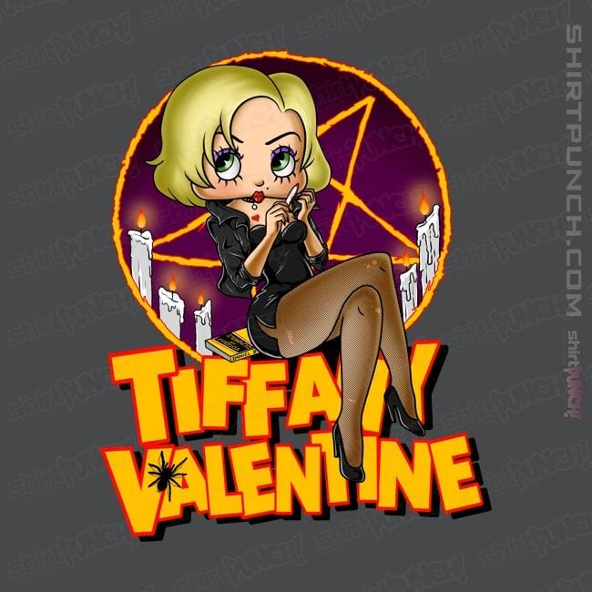 Shirts Magnets / 3"x3" / Charcoal Tiffany Valentine