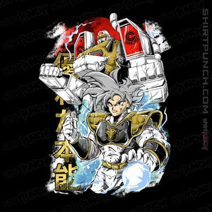 Daily_Deal_Shirts Magnets / 3"x3" / Black Saiyan Ranger