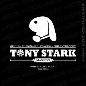 Shirts Magnets / 3"x3" / Black Tony Stark Mansion