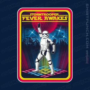 Shirts Magnets / 3"x3" / Navy Fever Awakes