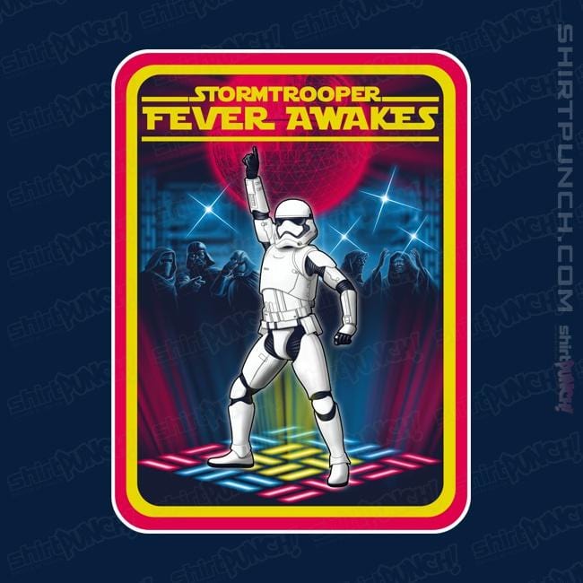 Shirts Magnets / 3"x3" / Navy Fever Awakes