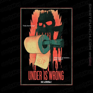 Shirts Magnets / 3"x3" / Black Under Is Wrong