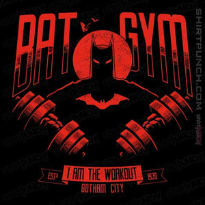 Daily_Deal_Shirts Magnets / 3"x3" / Black Bat Gym