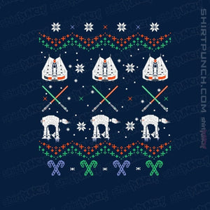 Shirts Magnets / 3"x3" / Navy Hothy Christmas