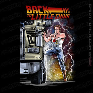 Daily_Deal_Shirts Magnets / 3"x3" / Black Back To Little China