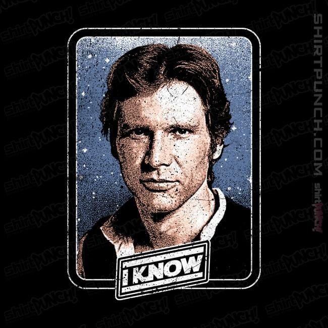 Shirts Magnets / 3"x3" / Black I Know