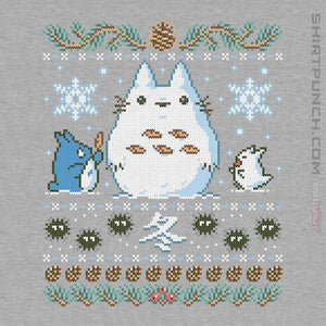 Daily_Deal_Shirts Magnets / 3"x3" / Sports Grey Snowtoro