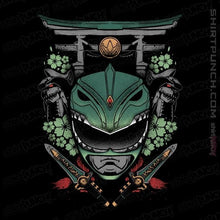 Load image into Gallery viewer, Shirts Magnets / 3&quot;x3&quot; / Black Green Ranger

