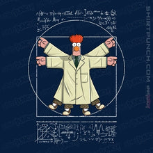 Load image into Gallery viewer, Daily_Deal_Shirts Magnets / 3&quot;x3&quot; / Navy Vitruvian Puppet
