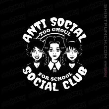 Load image into Gallery viewer, Shirts Magnets / 3&quot;x3&quot; / Black School Ghouls
