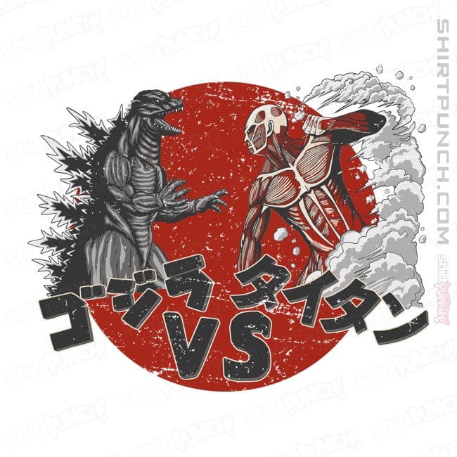 Shirts Magnets / 3"x3" / White Battle Of Titans