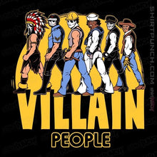Load image into Gallery viewer, Daily_Deal_Shirts Magnets / 3&quot;x3&quot; / Black The Villain People
