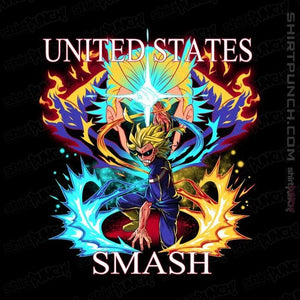Shirts Magnets / 3"x3" / Black US Smash