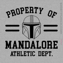 Load image into Gallery viewer, Secret_Shirts Magnets / 3&quot;x3&quot; / Sports Grey Property Of Mandalore
