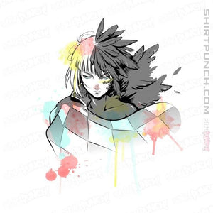 Secret_Shirts Magnets / 3"x3" / White Watercolor Howl