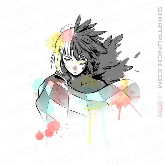 Secret_Shirts Magnets / 3"x3" / White Watercolor Howl