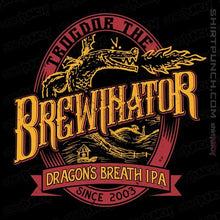 Load image into Gallery viewer, Secret_Shirts Magnets / 3&quot;x3&quot; / Black Brewinator IPA
