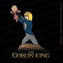 Load image into Gallery viewer, Shirts Magnets / 3&quot;x3&quot; / Black The Goblin King
