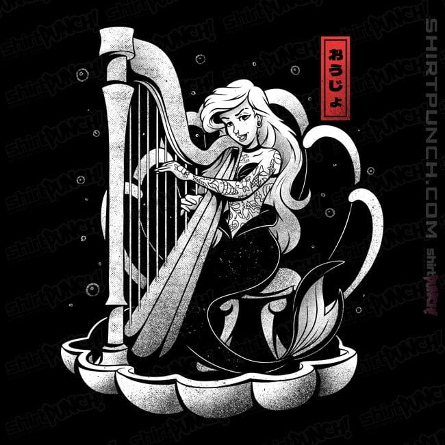 Daily_Deal_Shirts Magnets / 3"x3" / Black Sound Of The Sea