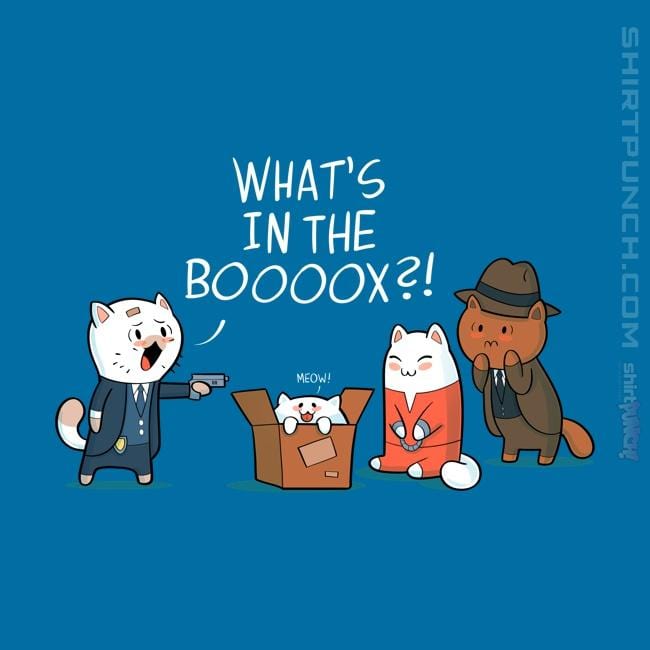 Shirts Magnets / 3"x3" / Sapphire What's In The Booox?