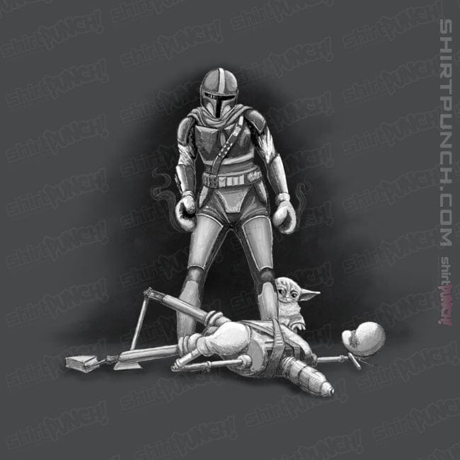 Shirts Magnets / 3"x3" / Charcoal Droid Knockout