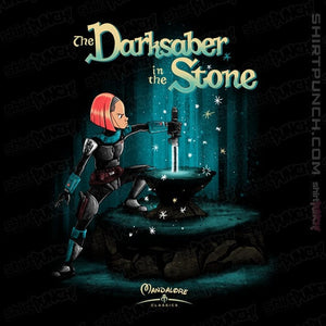 Daily_Deal_Shirts Magnets / 3"x3" / Black The Saber In The Stone
