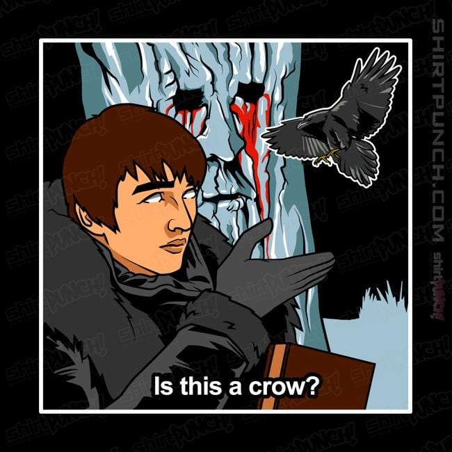Shirts Magnets / 3"x3" / Black Is This A Crow