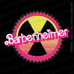 Daily_Deal_Shirts Magnets / 3"x3" / Black Barbenheimer Reactor