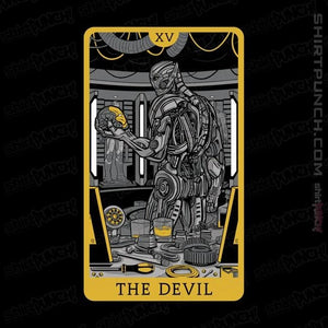 Shirts Magnets / 3"x3" / Black The Devil Tarot