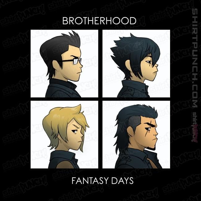 Shirts Magnets / 3"x3" / Black Brotherhood Fantasy Days
