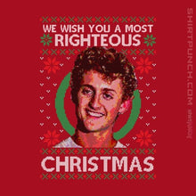 Load image into Gallery viewer, Shirts Magnets / 3&quot;x3&quot; / Red Righteous Christmas
