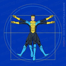 Load image into Gallery viewer, Daily_Deal_Shirts Magnets / 3&quot;x3&quot; / Royal Blue Vitruvian Invincible
