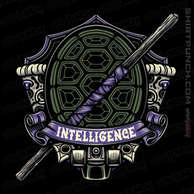 Daily_Deal_Shirts Magnets / 3"x3" / Black Turtles Donnie