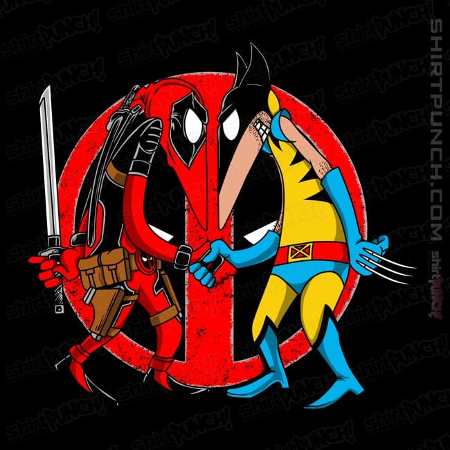 Daily_Deal_Shirts Magnets / 3"x3" / Black Deadverine