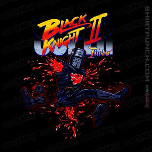 Shirts Magnets / 3"x3" / Black Black Knight 2 Super Turbo