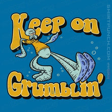 Load image into Gallery viewer, Daily_Deal_Shirts Magnets / 3&quot;x3&quot; / Sapphire Keep On Grumblin&#39;
