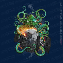 Load image into Gallery viewer, Shirts Magnets / 3&quot;x3&quot; / Navy Cthulhu Strikes Back
