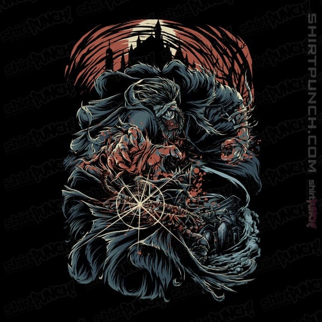 Shirts Magnets / 3"x3" / Black Werewolf Hunter