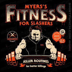 Daily_Deal_Shirts Magnets / 3"x3" / Black Myer's Fitness