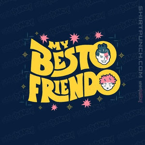 Shirts Magnets / 3"x3" / Navy My Besto Friendo